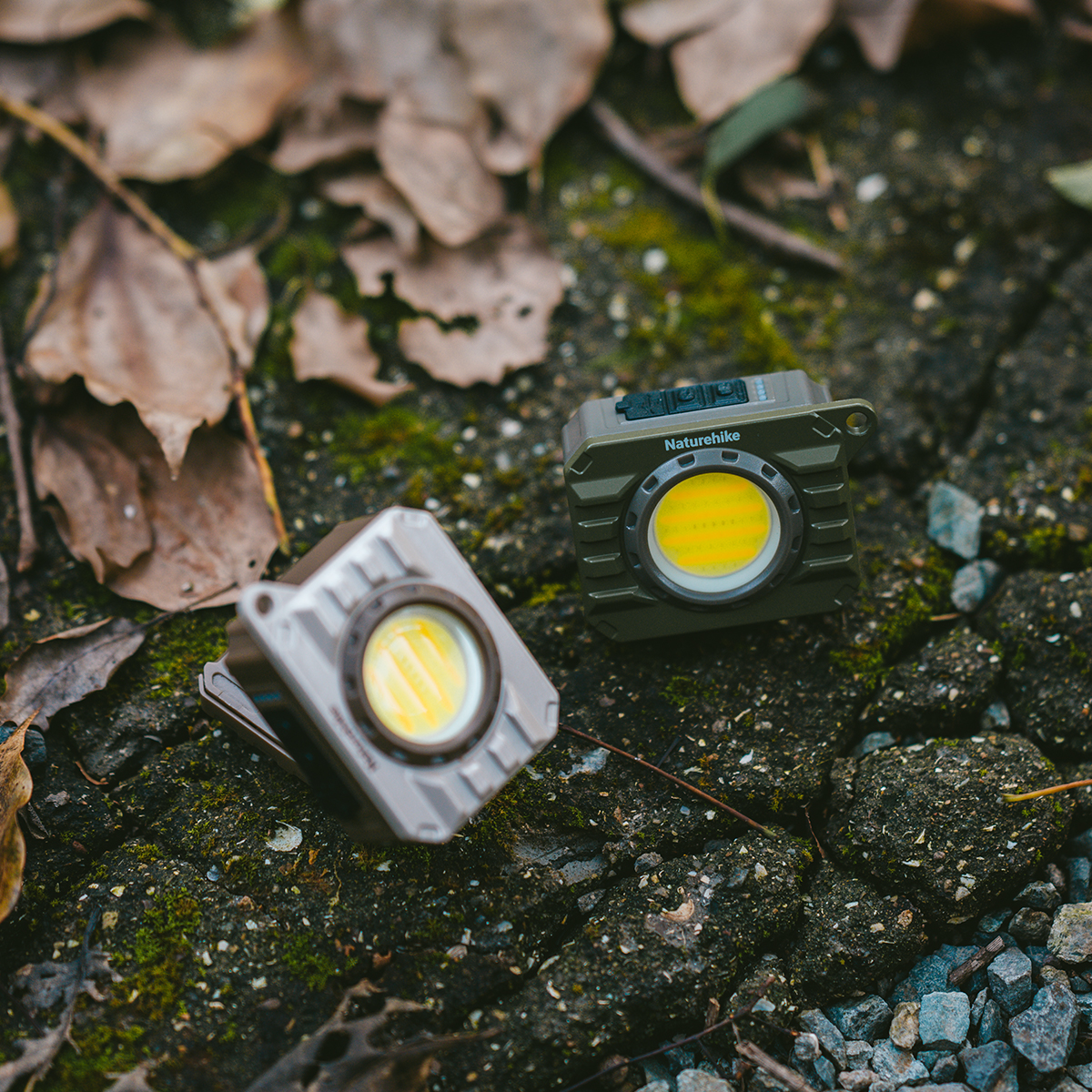 Naturehike vonkajšie svetlo Glow mini 107g - krémové